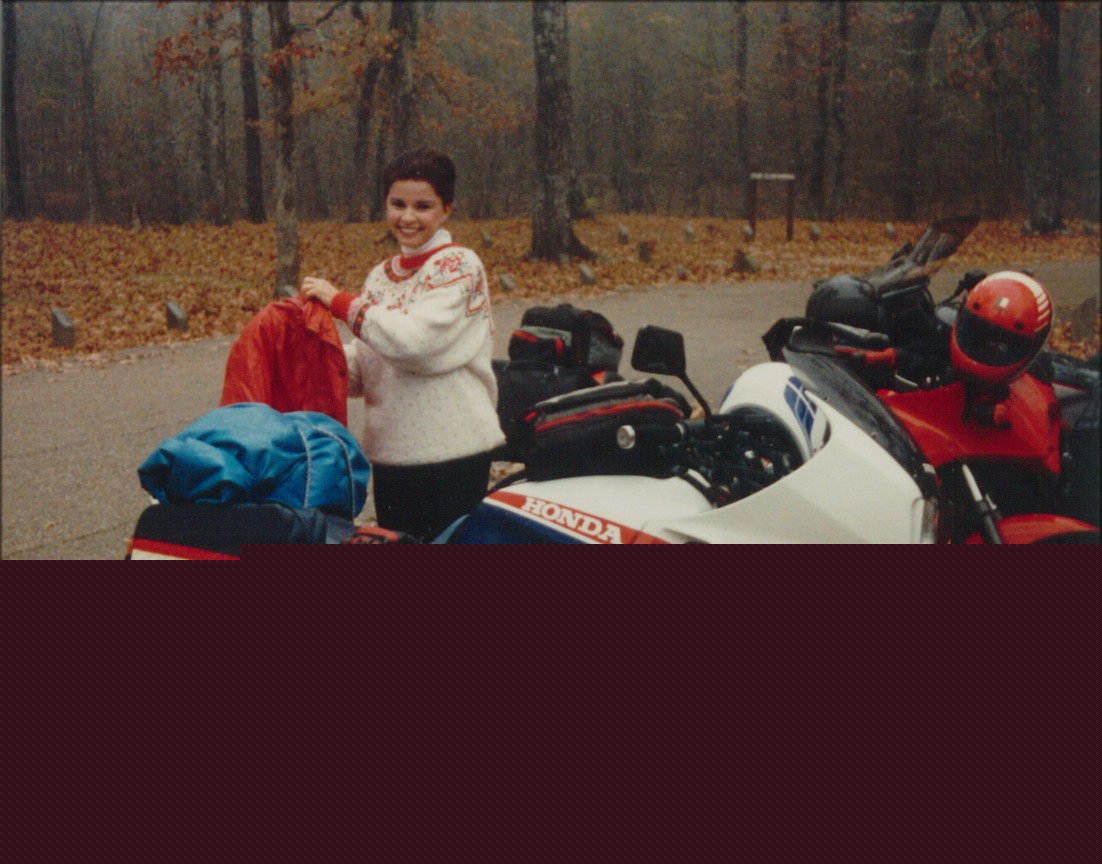 CindyandVF1000atCajunChristmas.JPG